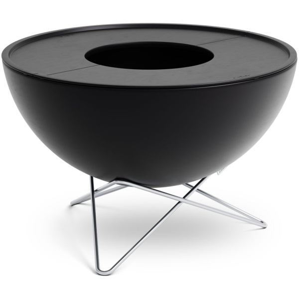 Höfats Bowl 57 Vuurschaal Plancha BBQ Set Laag