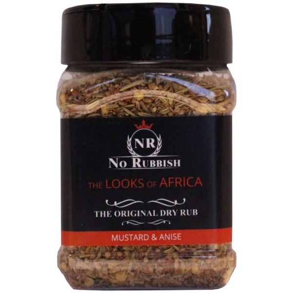 No Rubbish BBQ Rub The Looks of Africa