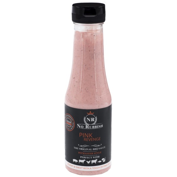 No Rubbish BBQ Saus Pink Revenge