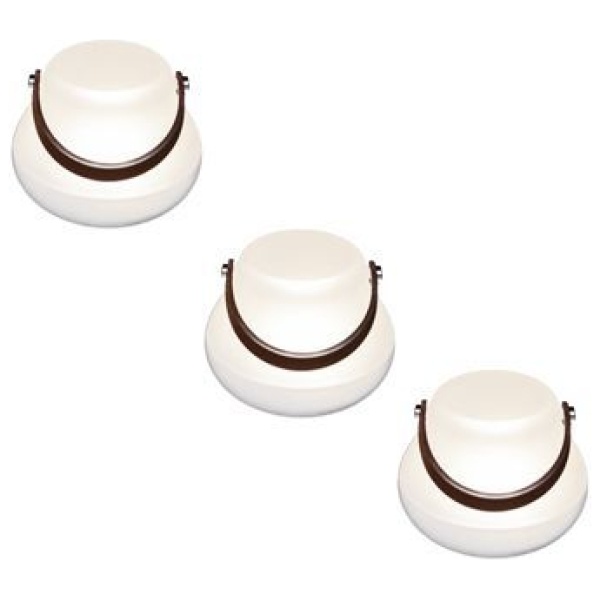 Nordic D'luxx Lantaarn S met Led Multicolour Pro ø 10 cm Set van 3 Stuks