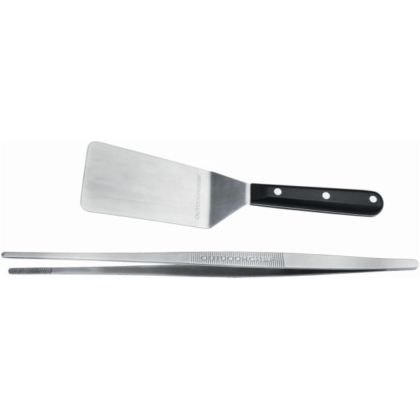 Outdoor Chef BBQ Accessoire Plancha Gereedschapset Set van 2 Stuks