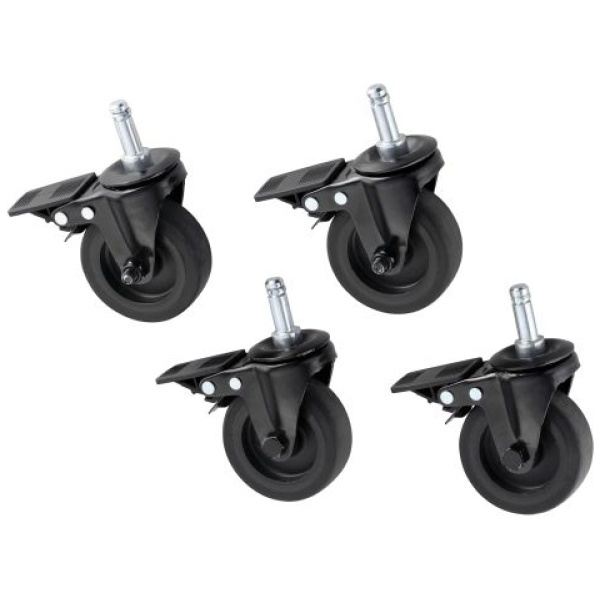 Rösle Barbecue BBQ Accessoires Wielen Videro Set van 4 Stuks
