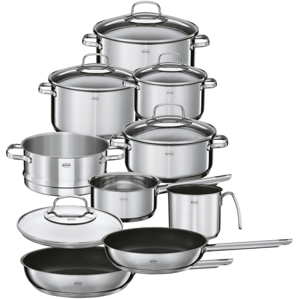 Rösle Keuken Elegance Pannenset Set van 10 Stuks