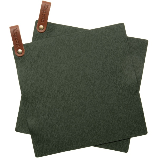 Xapron Bovine Pannenlap Leer Set van 2 Stuks