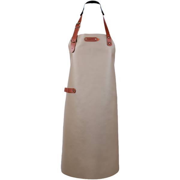 Xapron Bovine Schort met Nekband XL Leer