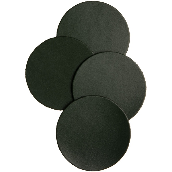 Xapron Mistral Onderzetter Leer 10 x 10 cm Set van 4 Stuks