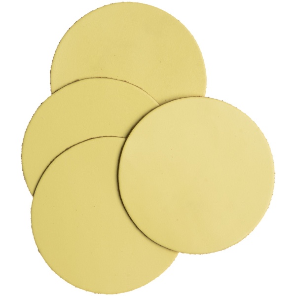Xapron Mistral Onderzetter Leer 10 x 10 cm Set van 4 Stuks
