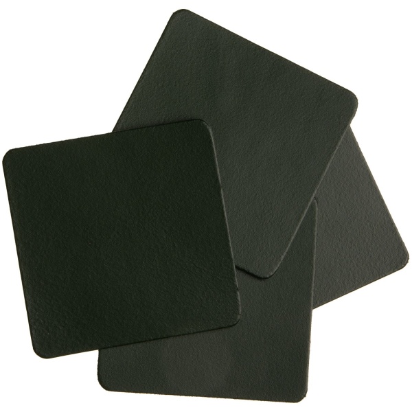 Xapron Mistral Onderzetter Leer 10 x 10 cm Set van 4 Stuks