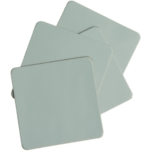 Xapron Mistral Onderzetter Leer 10 x 10 cm Set van 4 Stuks