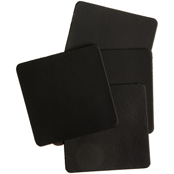 Xapron Mistral Onderzetter Leer 10 x 10 cm Set van 4 Stuks