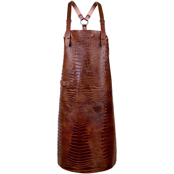 Xapron New York Caiman Schort met Schouderbanden Large Leer