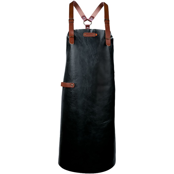 Xapron New York Schort met Schouderbanden Large Leer