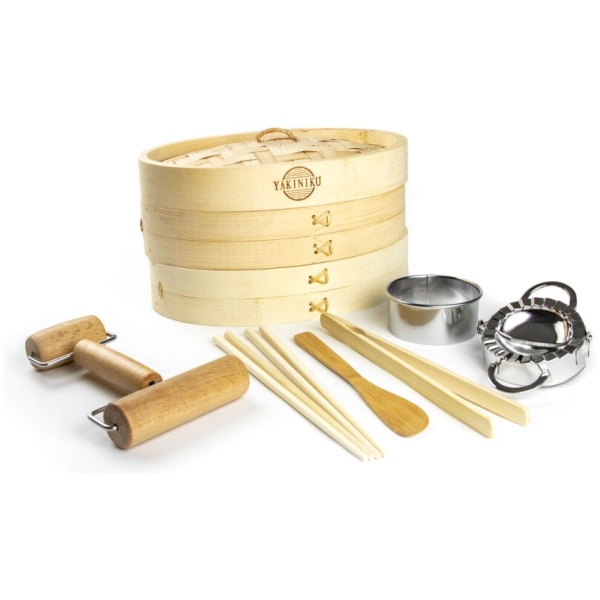 Yakiniku BBQ Accessoire Stoommmand Bamboe