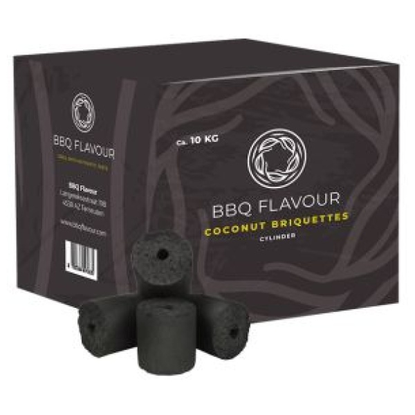Yakiniku BBQ Flavour Accessoire Houtskool Briquettes Coconut Cylinder 10 kg