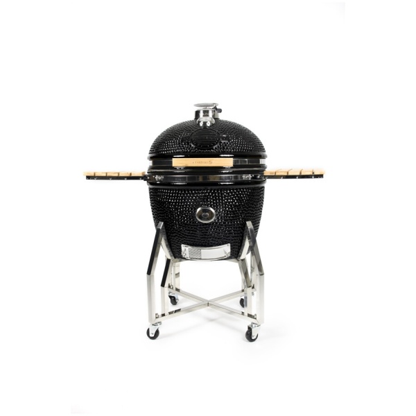 Yakiniku BBQ Kamado 24" XXL Pro Set met Onderstel- Zijtafels en Hoes