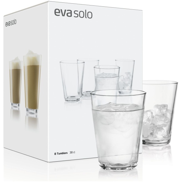 Eva Solo Glas 380 ml Set van 8 Stuks
